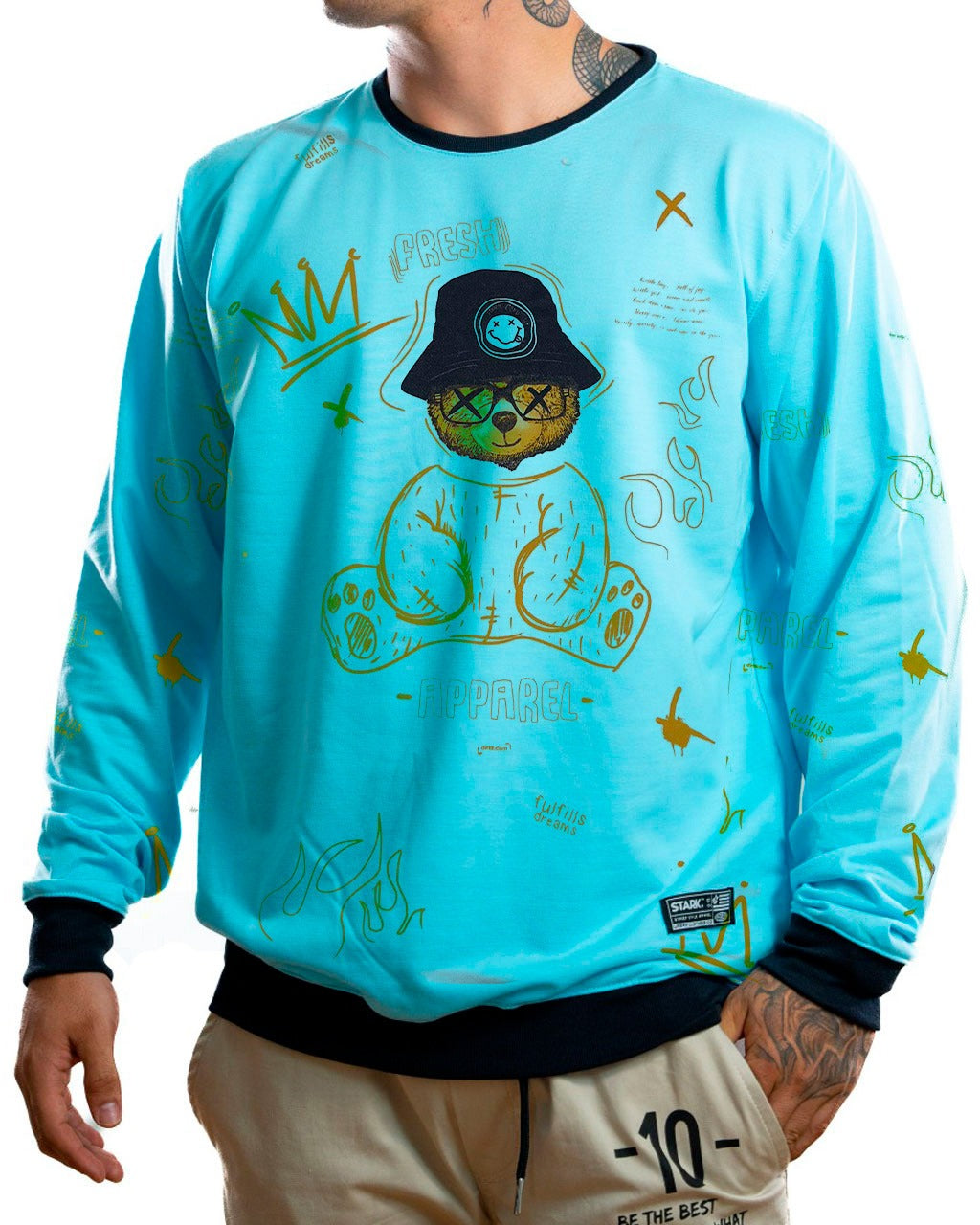 Buzo cielo oso appareal