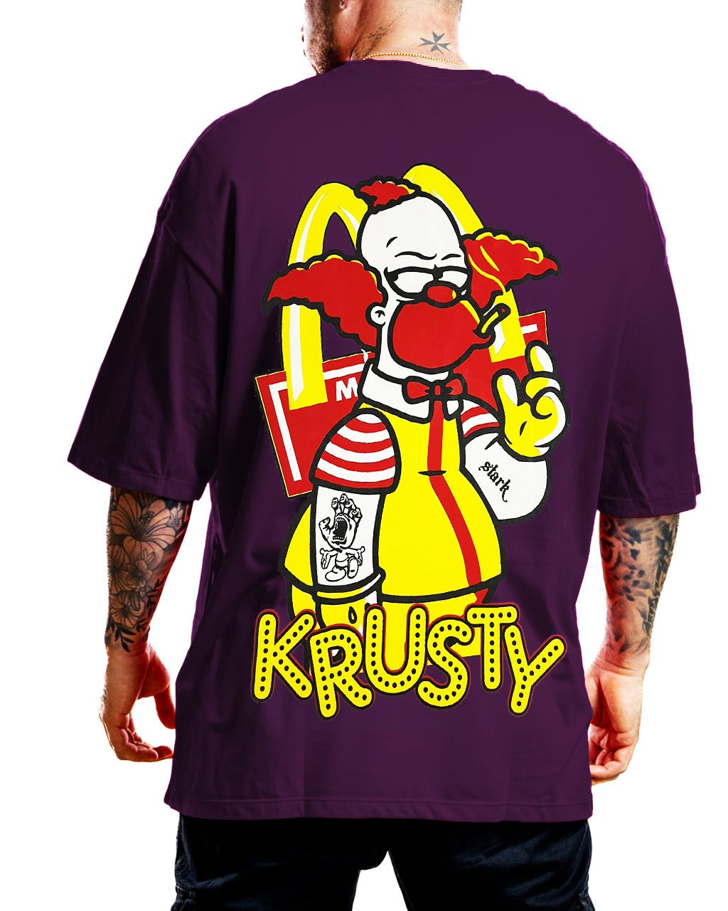 Oversize morado mcrosty