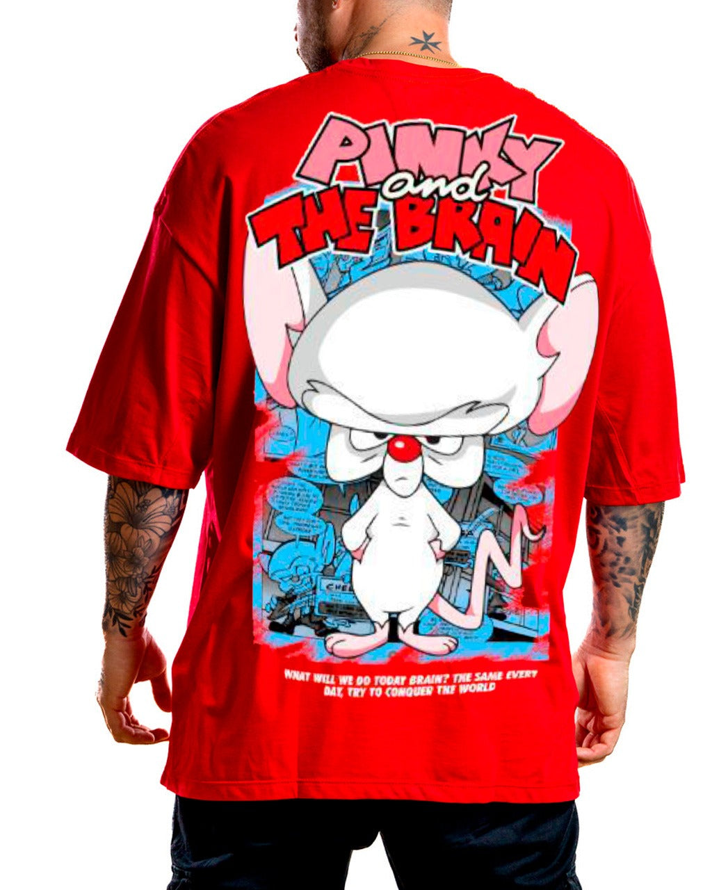 Oversize rojo cerebro - Stark Brand