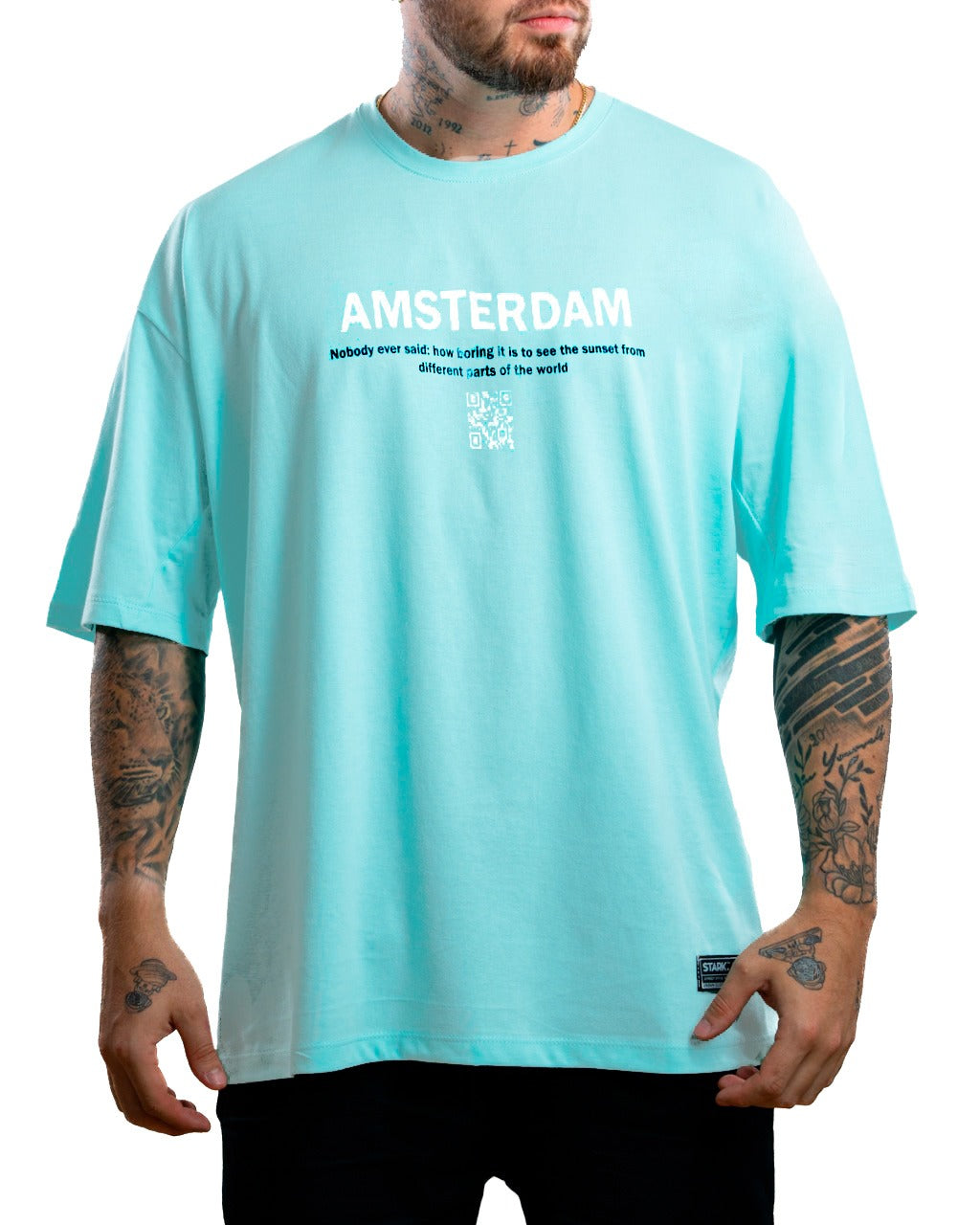 Oversize agua marina amsterdam - Stark Brand