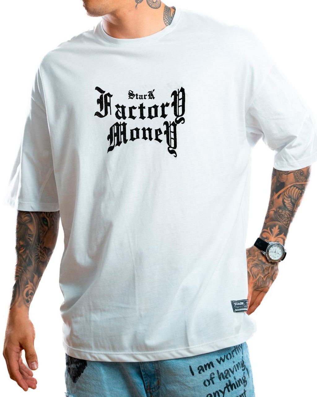 Oversize blanca money stark - Stark Brand