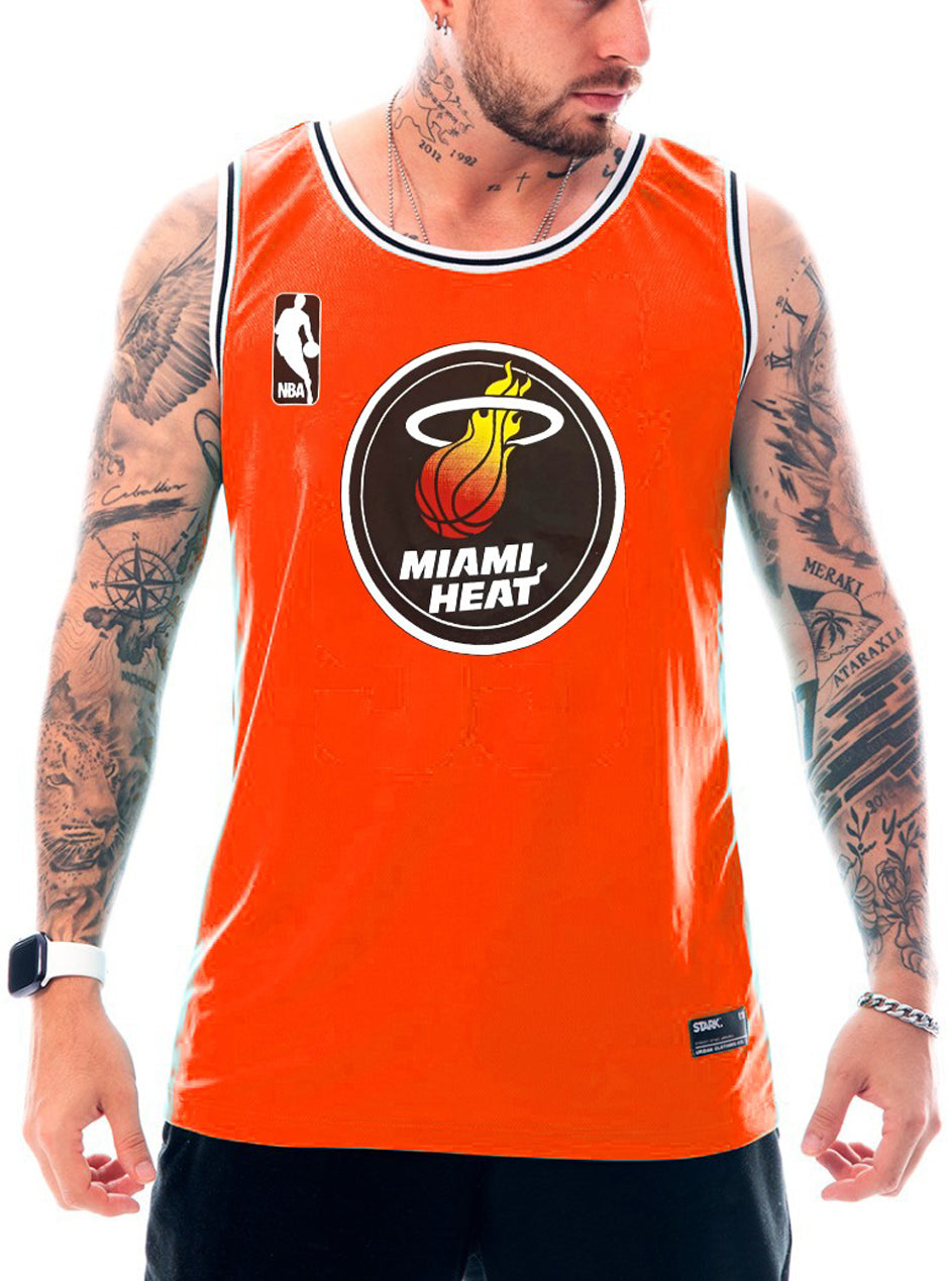 Camisilla naranja miami - Stark Brand