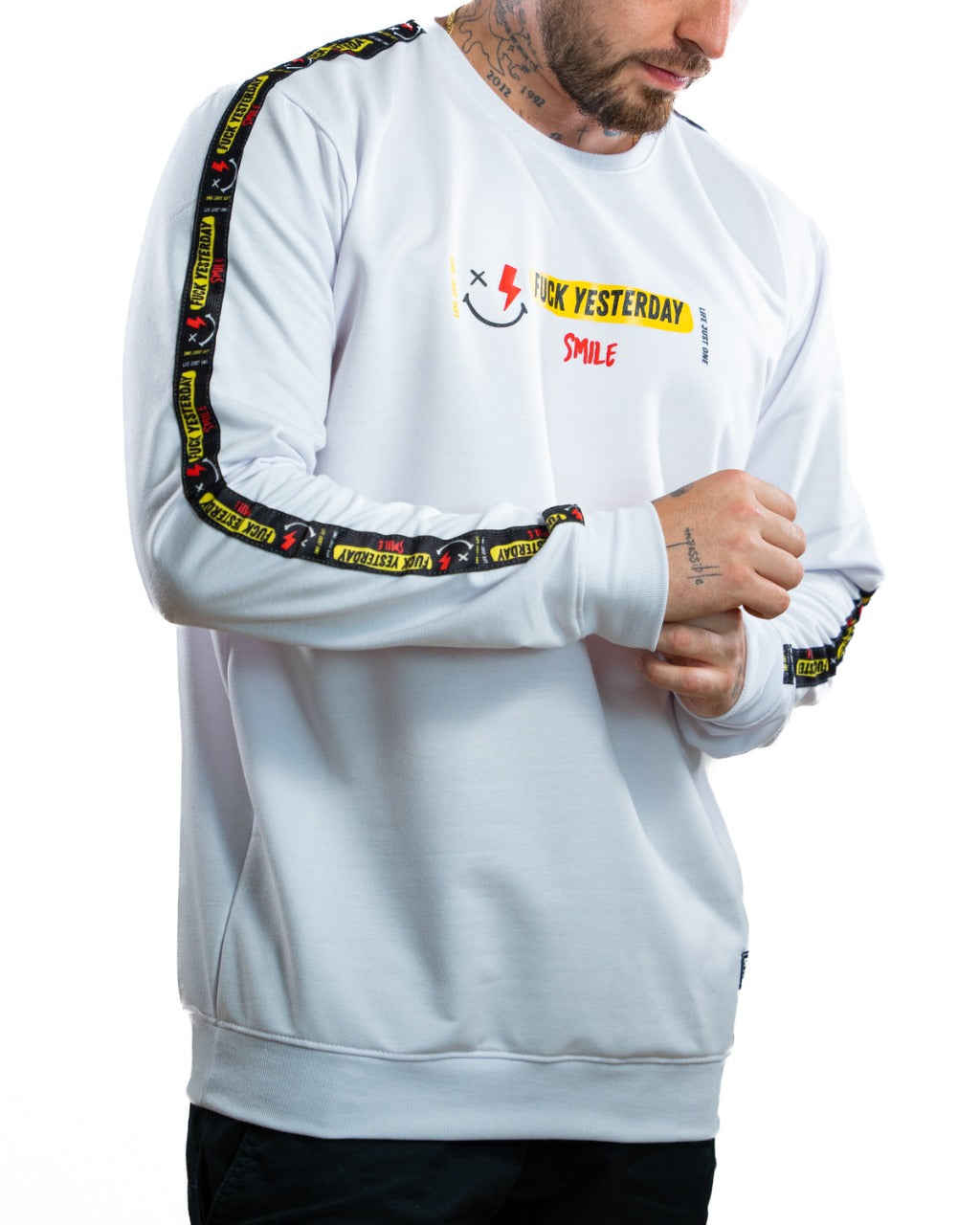 Buzo Blanco Yesterday - Stark Brand