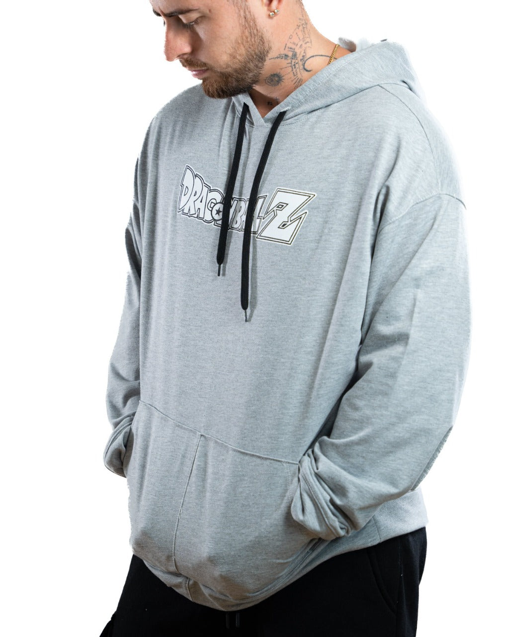 Buzo Gris Capucha Dragon Ball Z - Stark Brand