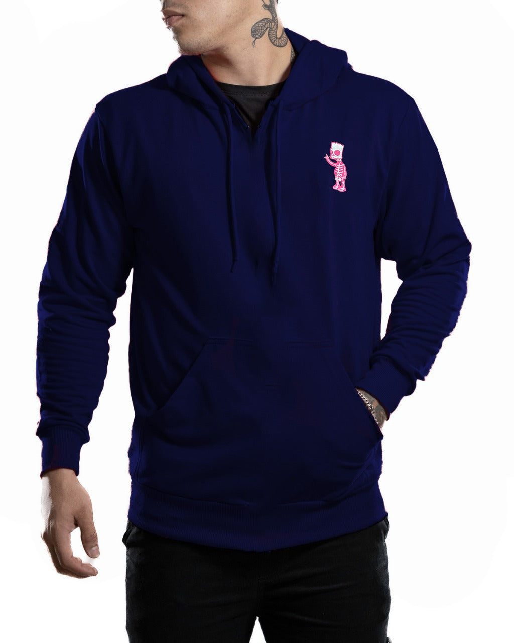 Buzo capucha Turqui Bart Calavera