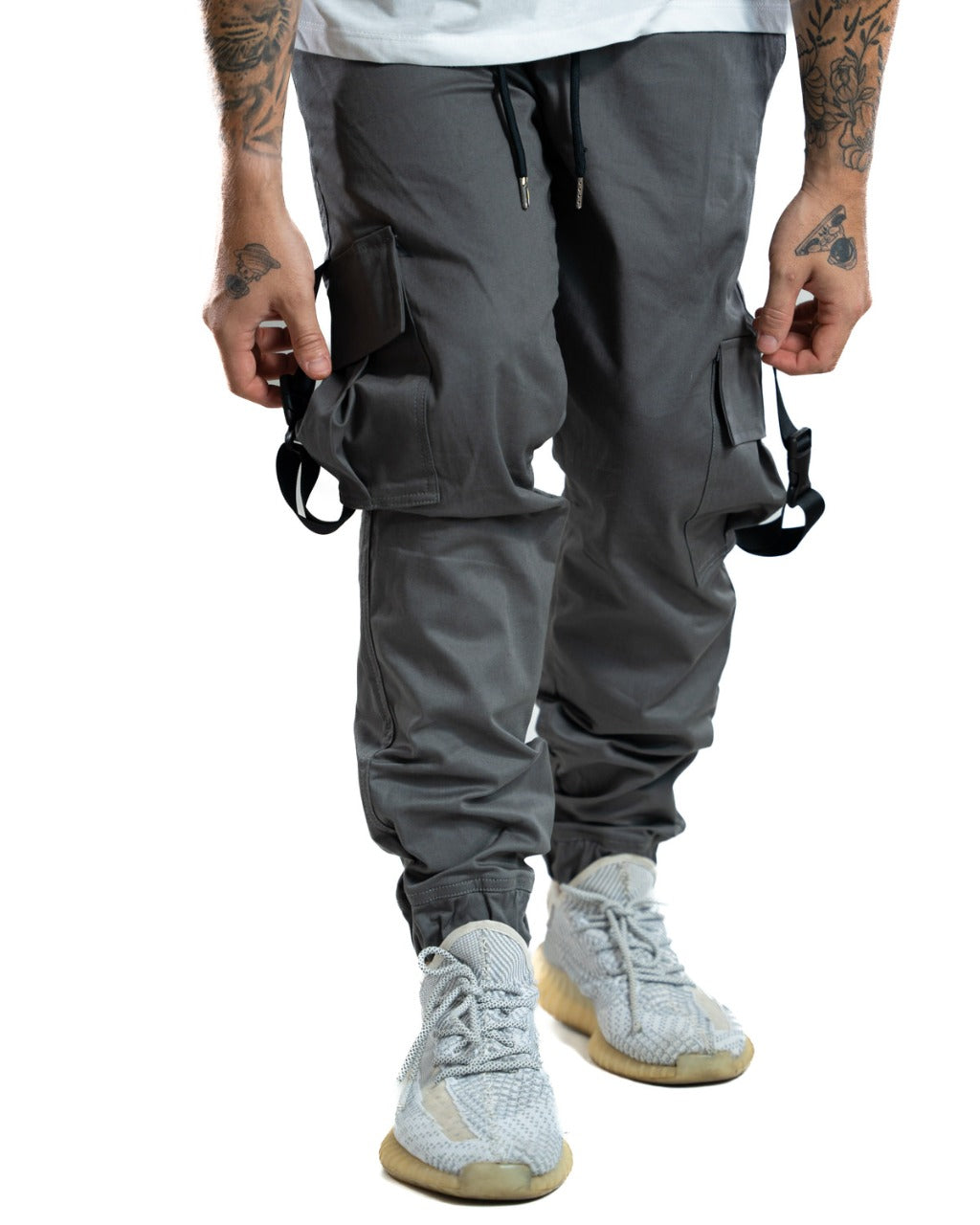 Jogger Gris con Reata - Stark Brand