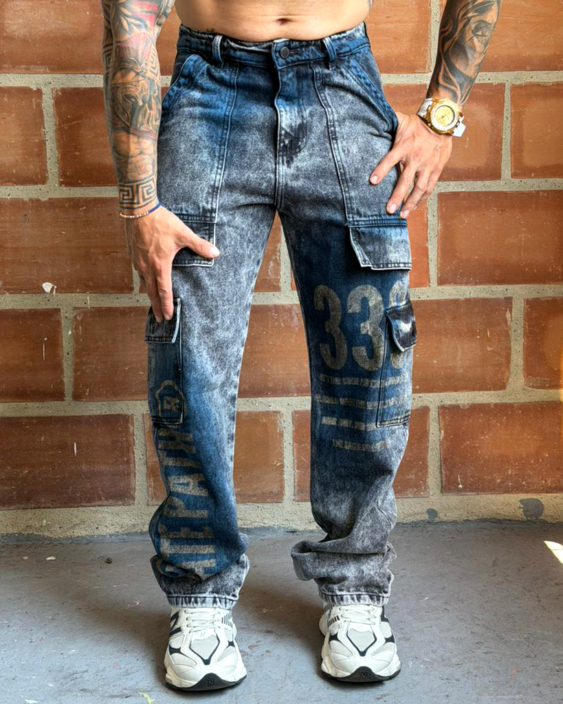 Jean Baggy carpintero 333