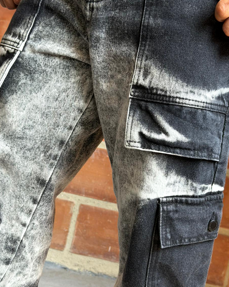 Jean Baggy carpintero 2 tonos