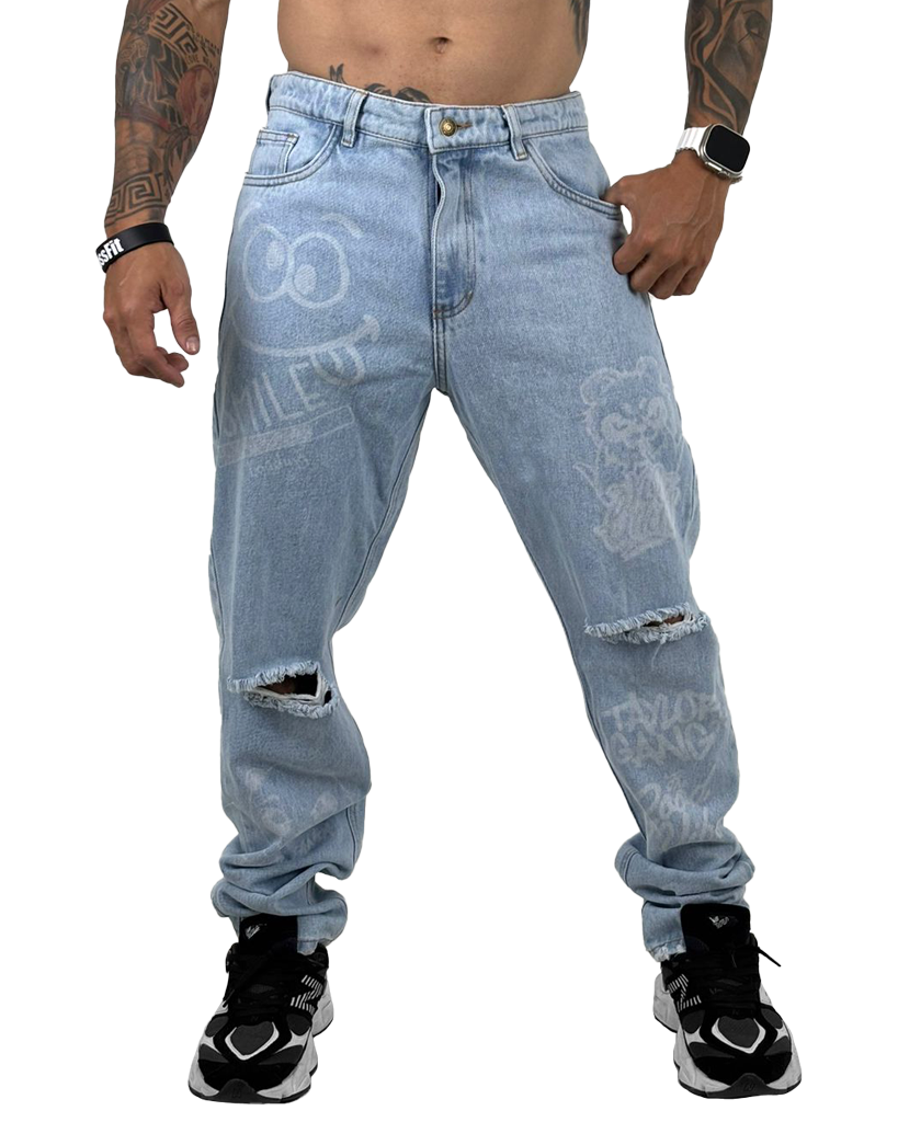 Jean regular good vibe