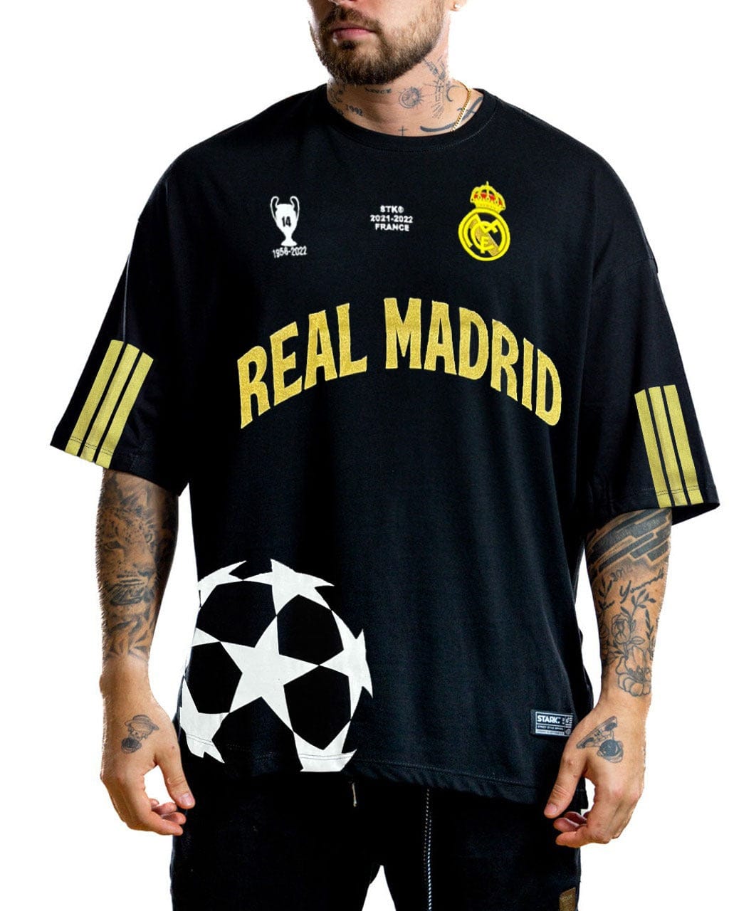 Oversize negra real madrid