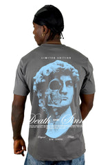 Camiseta Gris Death And Sinner Alto Gramaje