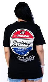 Camiseta Negra Racing Beginnings