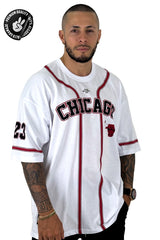 Oversize Blanca Chicago Bulls  alto gramaje