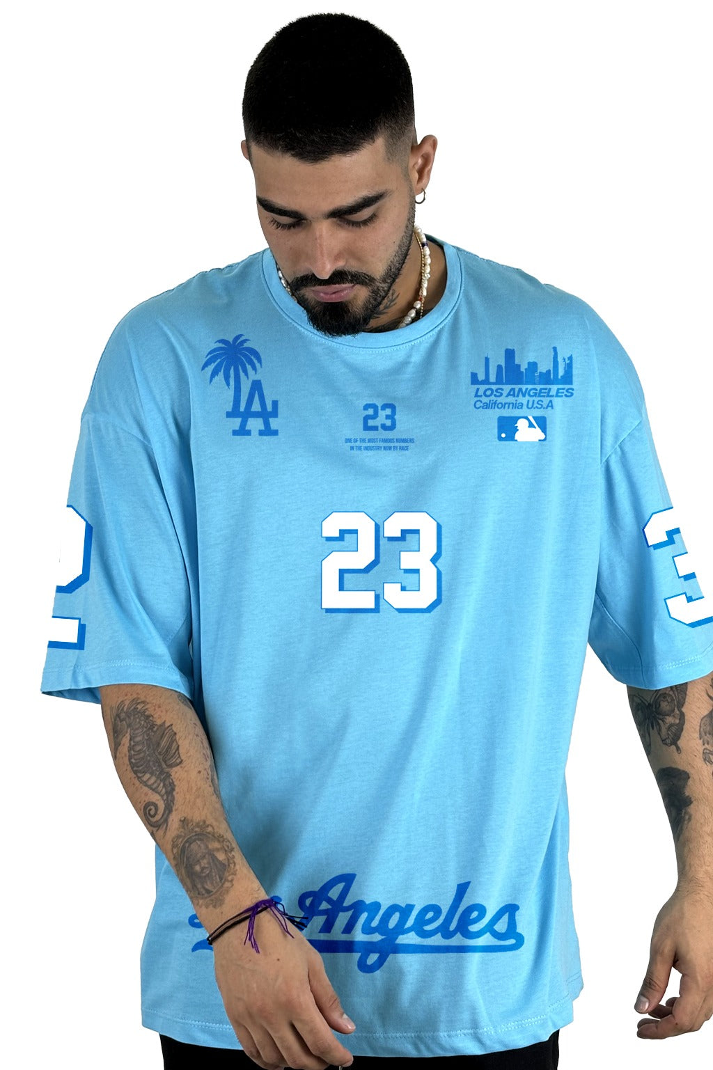 Oversize Azul Los Angeles 23