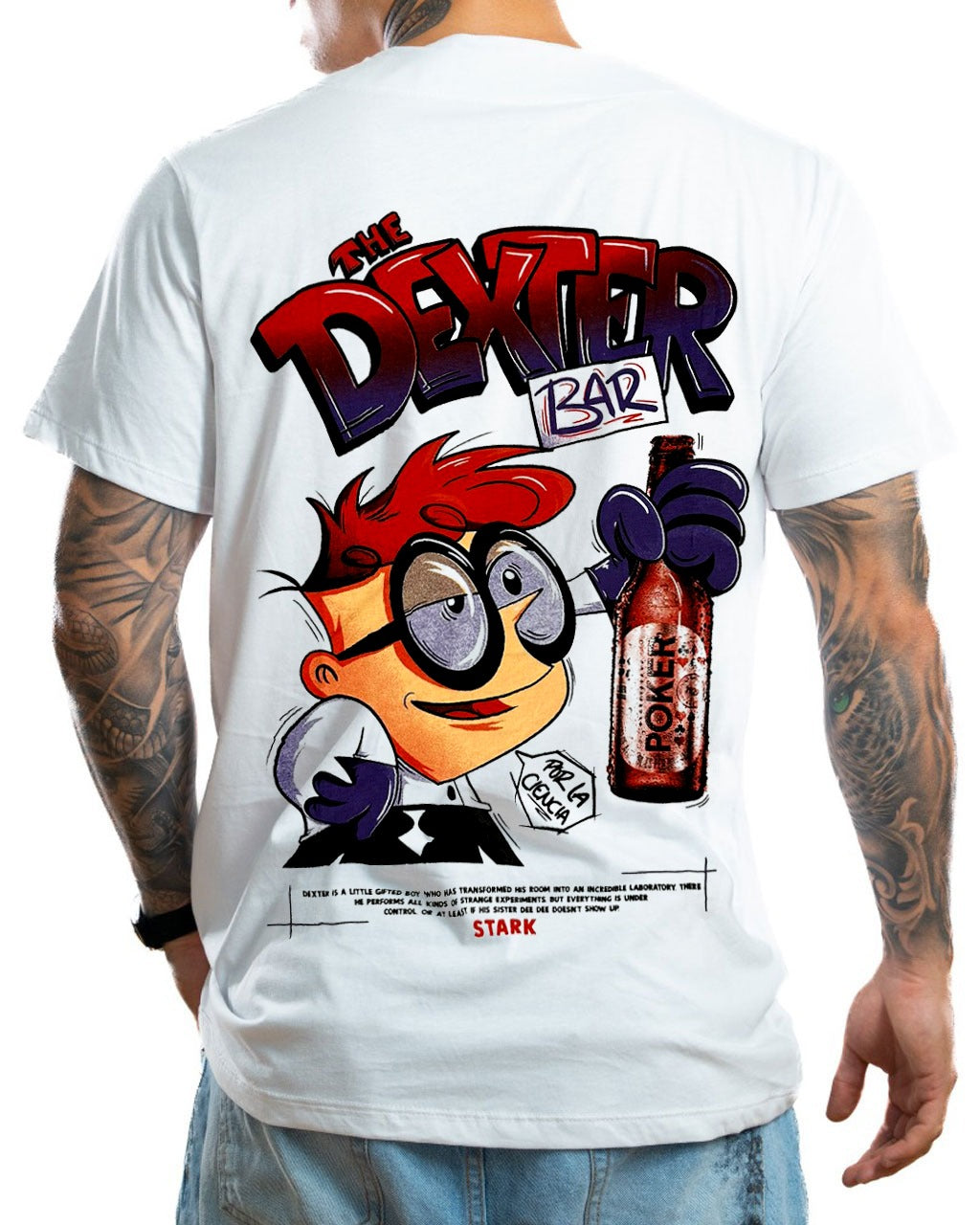 Camiseta Blanca The  Dexter Bar