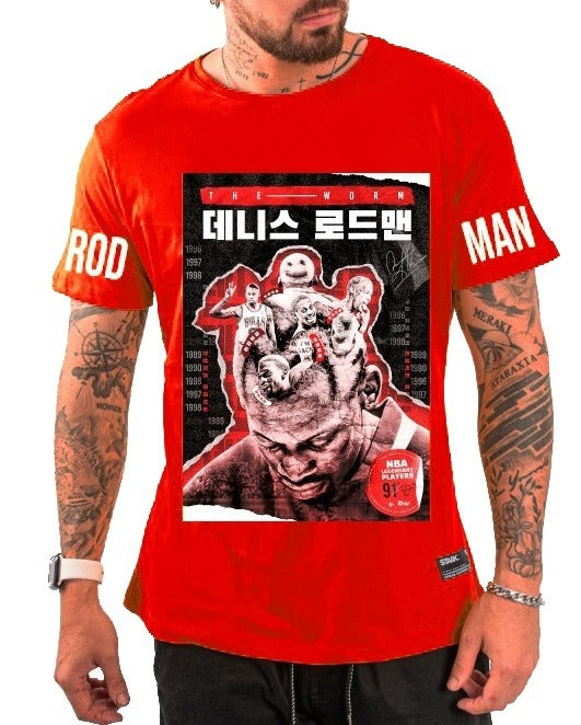 Camiseta Roja Rod Man Tokio