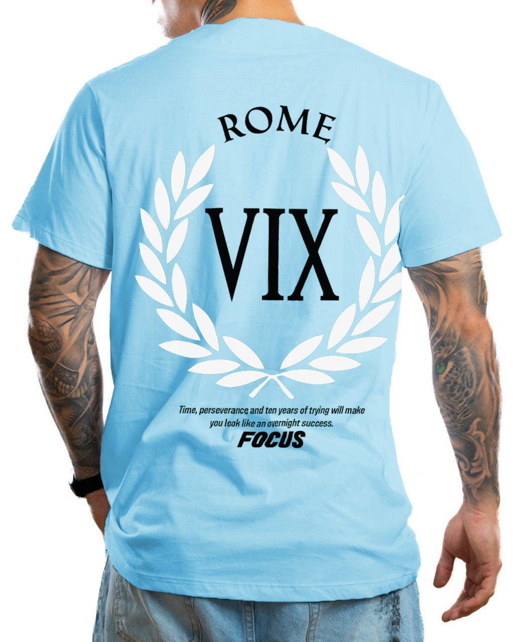 Camiseta Azul Cielo  Rome VIX