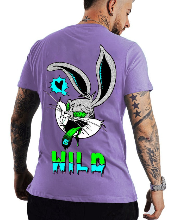 Camiseta Lila Wild