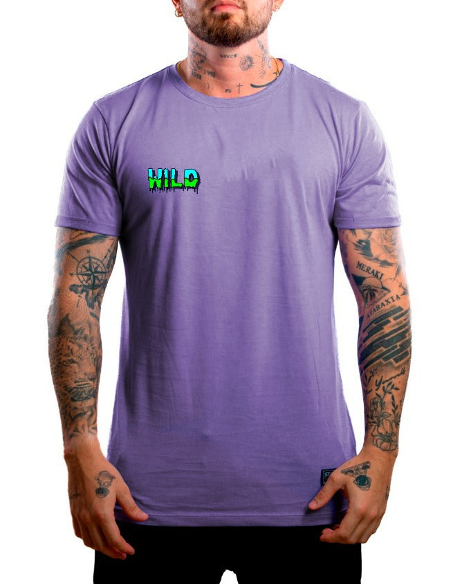 Camiseta Lila Wild