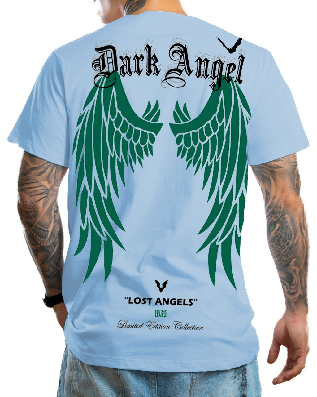 Camiseta Azul Dark Angel