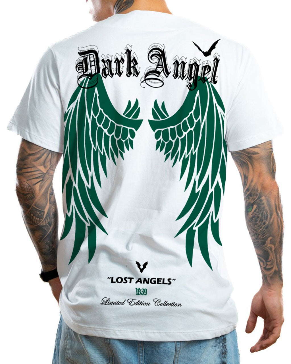 Camiseta Blanca Dark Angel