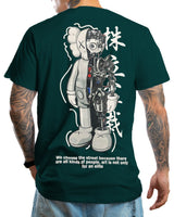 Camiseta Verde Kaws Robot