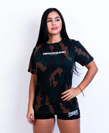 camiseta verde Michigan