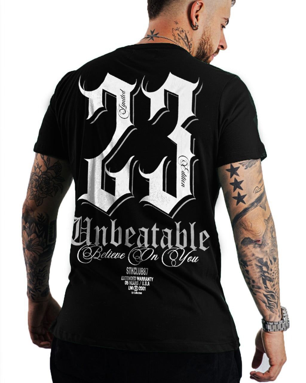 Camiseta Negra Unbeatable