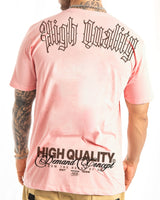 Camiseta rosada high quality