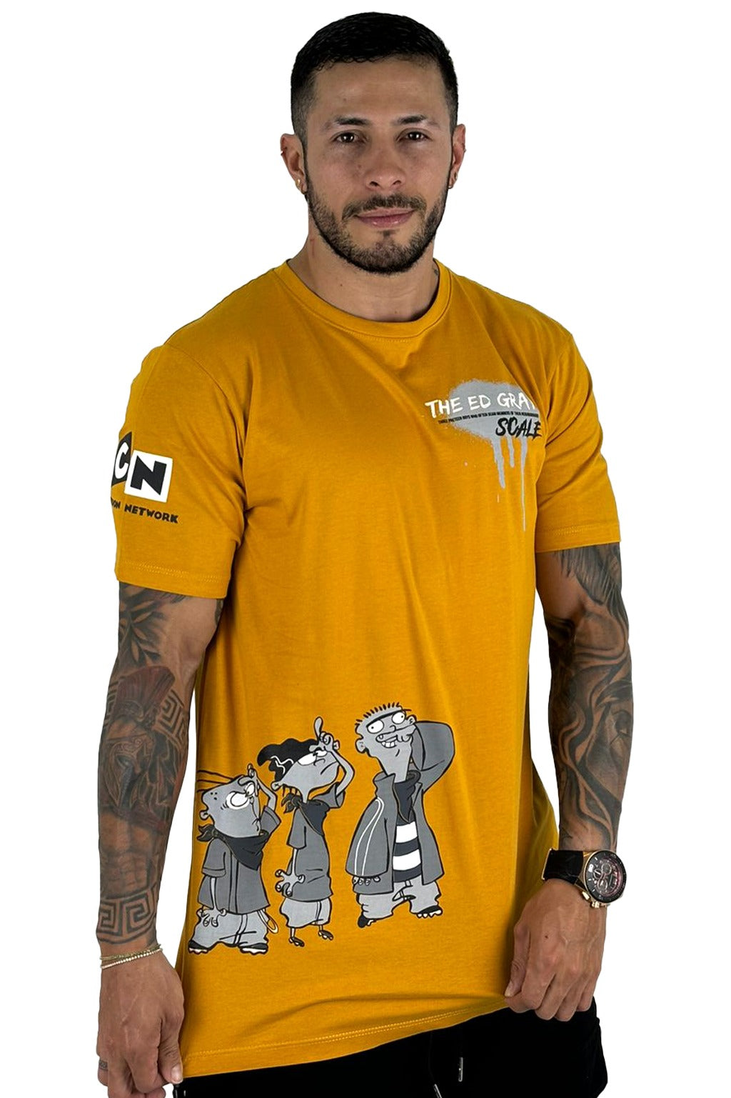 Camiseta Mostaza The Ed Gray