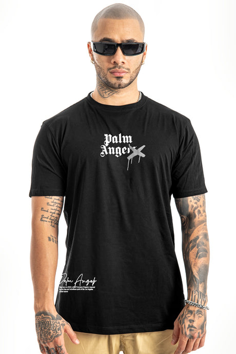 Camiseta Negra Palm Angels