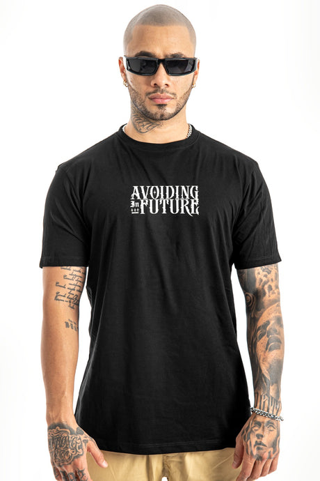 Camiseta Negra Avoiding Future