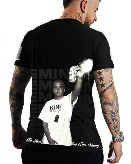 Camiseta Negra Eminem Miles