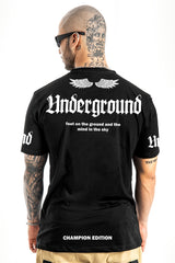 Camiseta Negra Underground