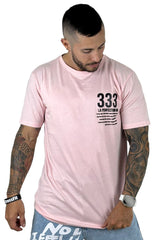 Camiseta Rosada 333 Perfection