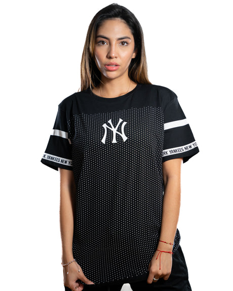 Camiseta Negra New York Puntos