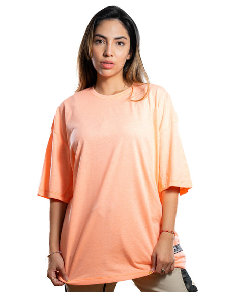 Oversize basica salmon neon