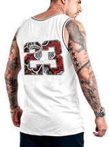 Camisilla Blanca Bulls 23 Mandala