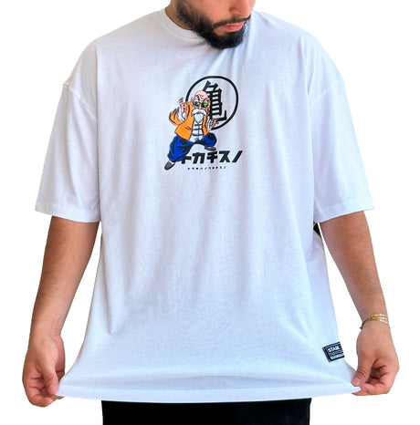 Oversize Blanca Maestro Roshi