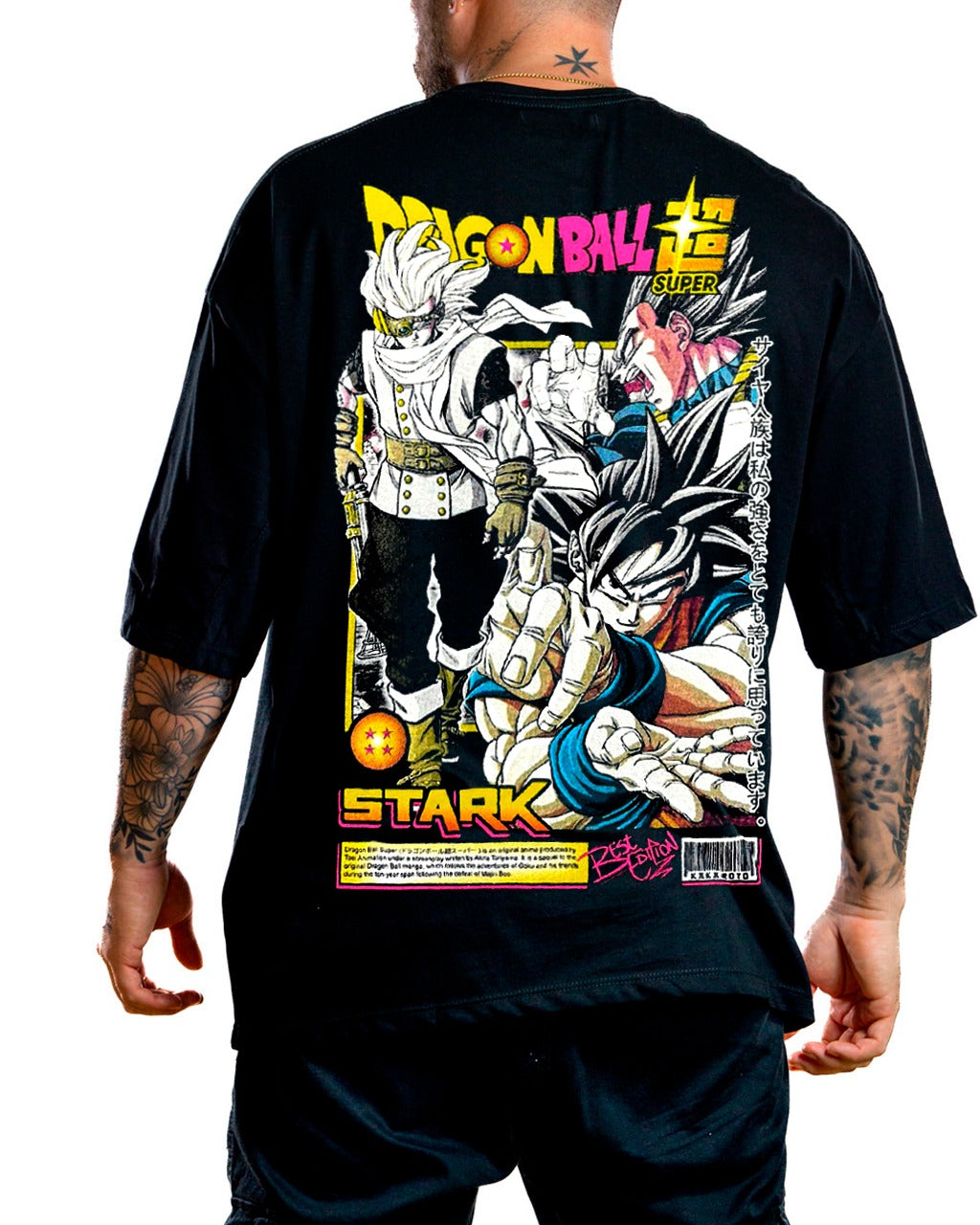 Oversize Negra Dragon Ball Super Best Edition