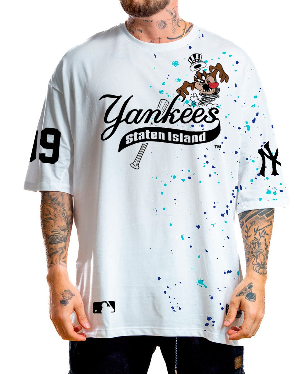 Oversize Blanca Tazmania Yankees