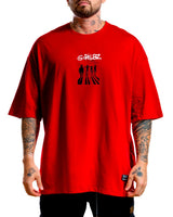 Oversize Roja Gorillaz