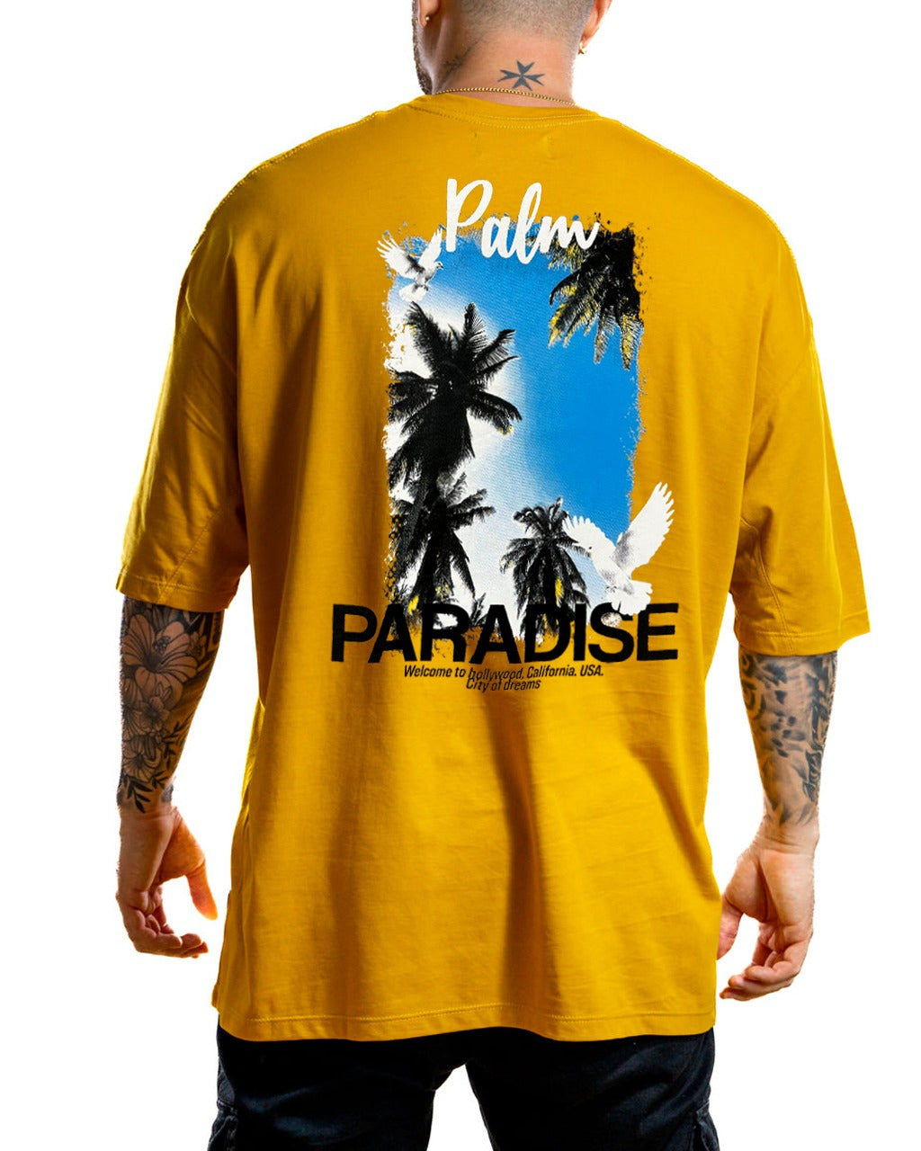 Oversize Mostaza Paradise Palm