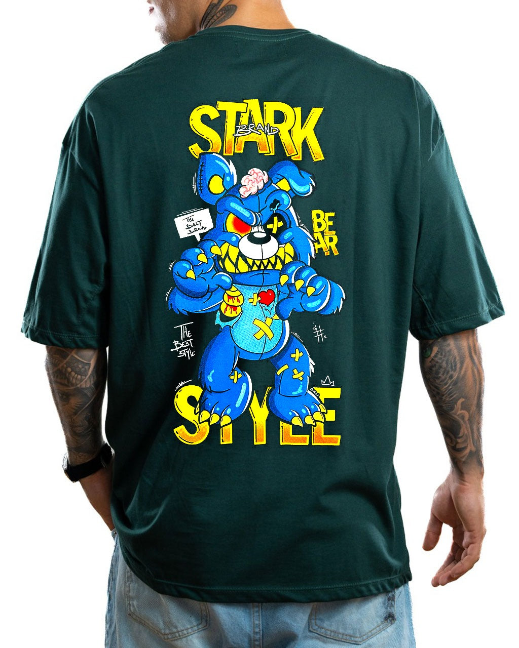 Oversize Verde STARK Bear Style