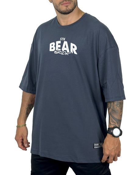 Oversize Azul Hierro  Oso Bear