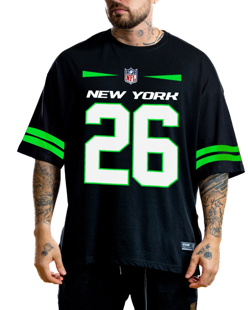 Oversize Negra New York  NFL 26