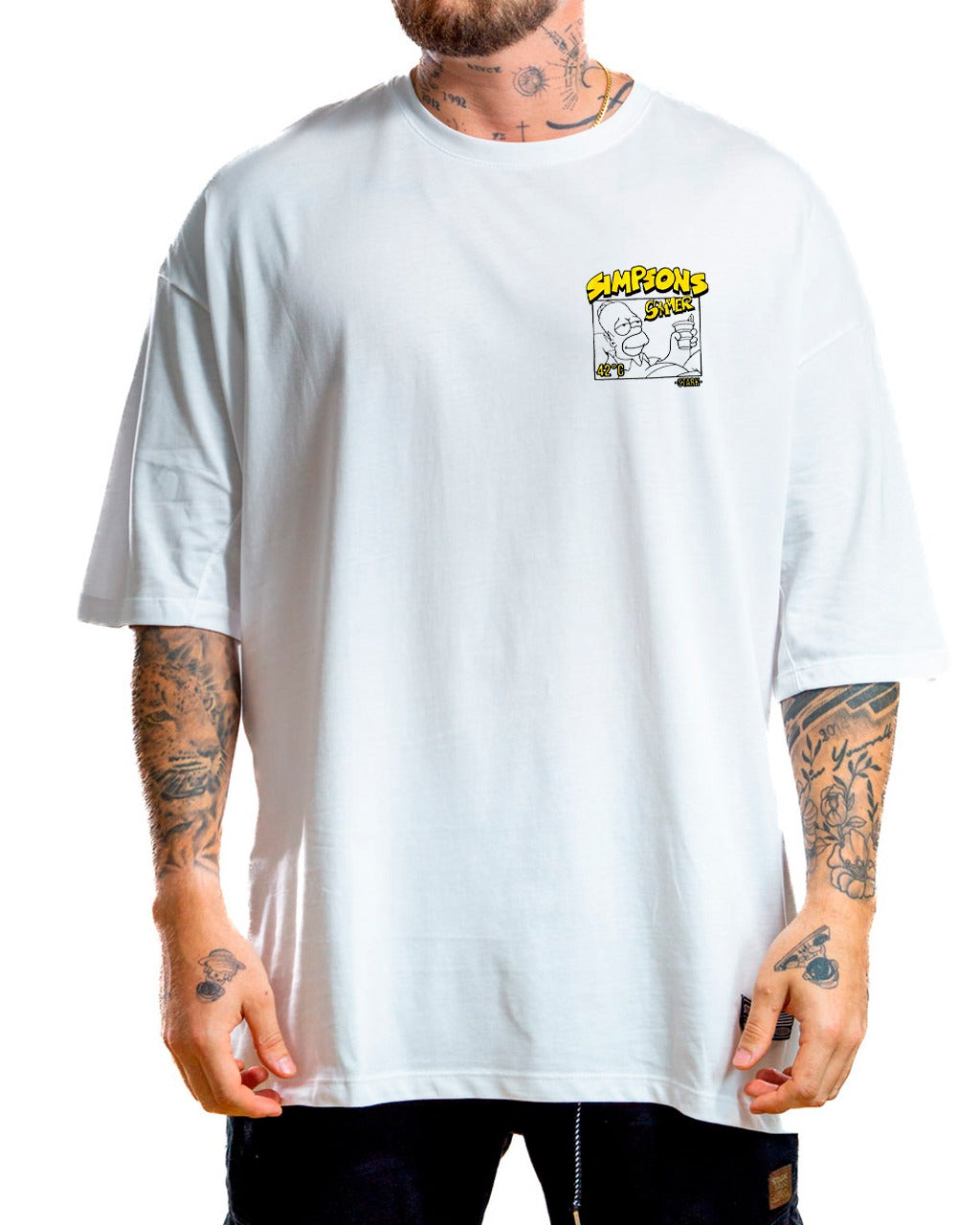 Oversize Blanca The Simpsons Summer