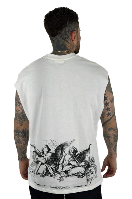 Camisilla Crudo Empire of Heaven alto gramaje