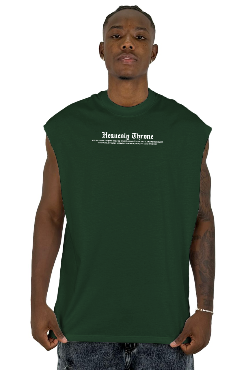 Camisilla Verde Heavenly Throne Alto Gramaje