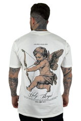 Camiseta Crudo Holy Angels Alto Gramaje